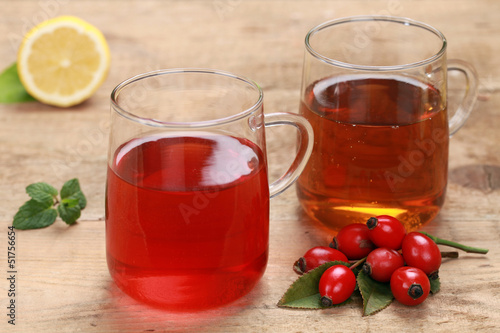 Photo: Echte Hagebutte und Rooibos Tee Echte Hagebutte und Rooibos Tee
