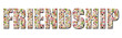 FRIENDSHIP - Portrait of a lot of people