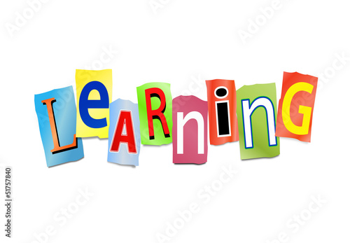 Illustration: Learning concept. Learning concept.