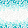 Abstract seamless floral pattern.
