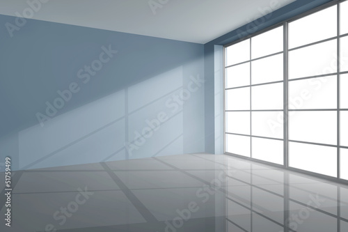 Illustration: leerer raum in grau leerer raum in grau