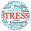 Stress related text arrangement