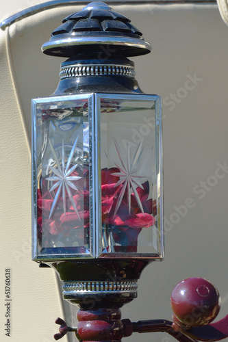 Photo: Red Horse Carriage Lamp Red Horse Carriage Lamp