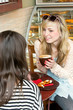 Friends in coffee shop