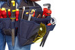 Tool belt. Construction and renovation.
