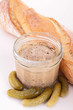 bread and meat spread