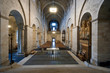 Beautiful interior of the Cathedral in Lund, Sweden.
