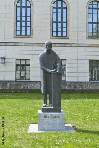 Photo: Statue of Max Planck in Berlin Statue of Max Planck in Berlin