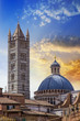 The Cathedral of Santa Maria, Siena, Tuscany, Italy