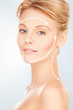 woman ready for cosmetic surgery