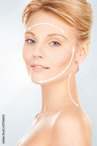 Photo: woman ready for cosmetic surgery woman ready for cosmetic surgery