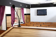 Photo: Interior of empty conference room with tribune Interior of empty conference room with tribune