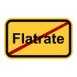 Ende der Flatrate