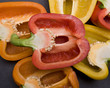 Red Bell Pepper Closeup