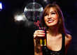 Photo: Happy girl on a party Happy girl on a party