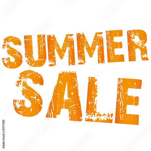 Vector: Summer Sale - Sommer Angebot Summer Sale - Sommer Angebot