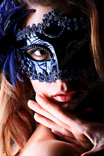 Photo: under the mask under the mask