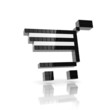 online shopping - buy now 3d icon