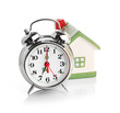 Toy House and alarm clock