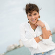 Photo: Summer woman looking happy Summer woman looking happy