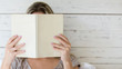 Reading a book