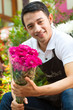 Photo: Florist holding a Bouquet Florist holding a Bouquet