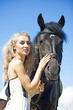 Beauty with horse