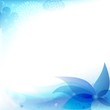 Abstract Floral Background - Flower Template