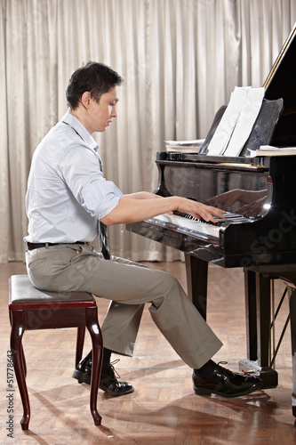 Photo: Playing piano Playing piano