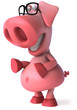 Illustration: Fun pig Fun pig