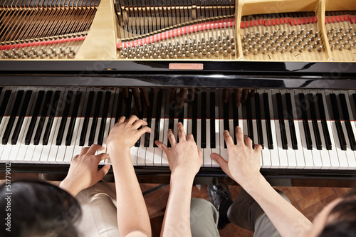 Photo: Piano duet Piano duet
