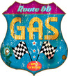 vintage gas station sign,vector