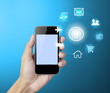 Foto: Touch screen mobile phone Touch screen mobile phone