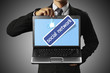 Foto: holding a laptop holding a laptop