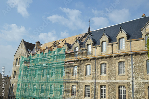 Photo: échafaudage échafaudage