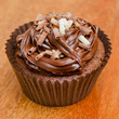 Home made chocolate cup cake