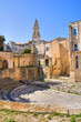Roman theatre. Lecce. Puglia. Italy.
