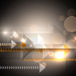 High - Tech Abstract background with arrows.