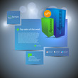 Abstract Minimal Shop web page template