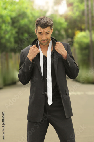 Photo: Playful formal man Playful formal man