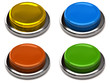 Set of clorful buttons