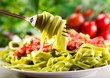 spinach tagliatelle
