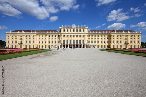 Photo: Vienna palace - Schoenbrunn castle, UNESCO site Vienna palace - Schoenbrunn castle, UNESCO site
