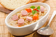 Foto: bean soup with sausage bean soup with sausage