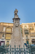 Victory Monument at Vittoriosa Square in Birgu, Malta
