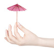Foto: Cocktail Umbrella isolated Cocktail Umbrella isolated
