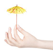 Foto: Cocktail Umbrella isolated Cocktail Umbrella isolated