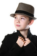 Boy with a hat