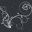 Vector: curls on black curls on black
