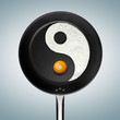 Yin and yang. A fried egg philosophy.